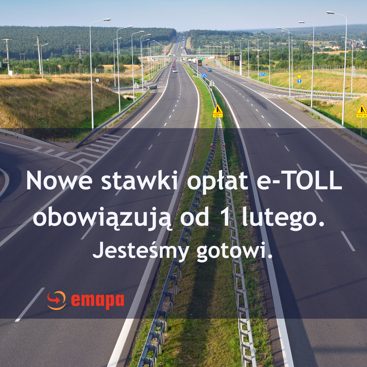 Featured image for “Nowe stawki opłat drogowych od 1 lutego – aktualizacja w danych Emapa”