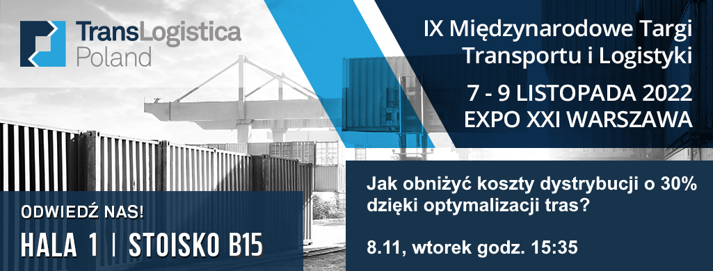Featured image for “Spotkajmy się na targach TransLogistica”